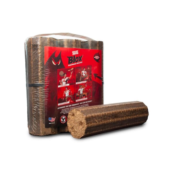 JEALOUS DEVIL 30 lbs. Hardwood FireLogs (6-Pack) JDBLOX6PK - The