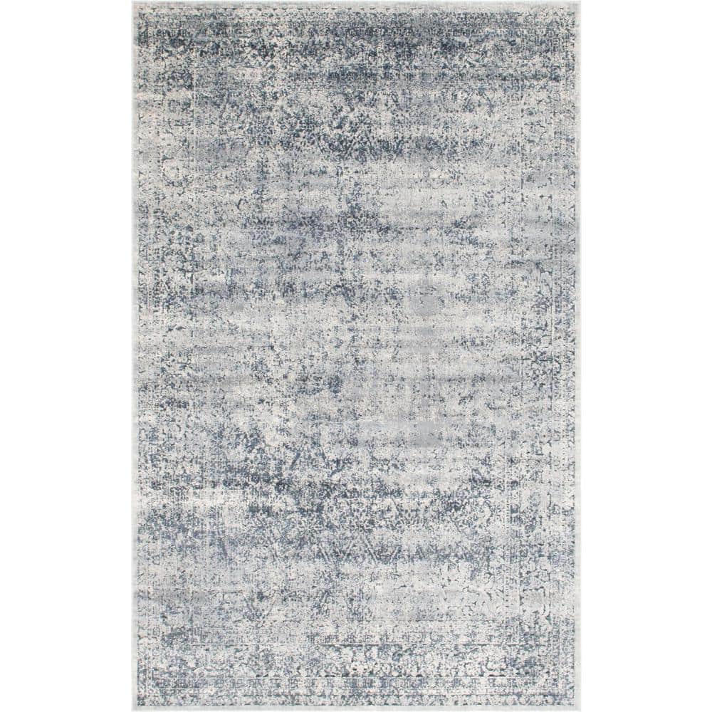 Chateau Jefferson Dark Blue 6' 0 x 9' 0 Area Rug price history on PriceWatchPro