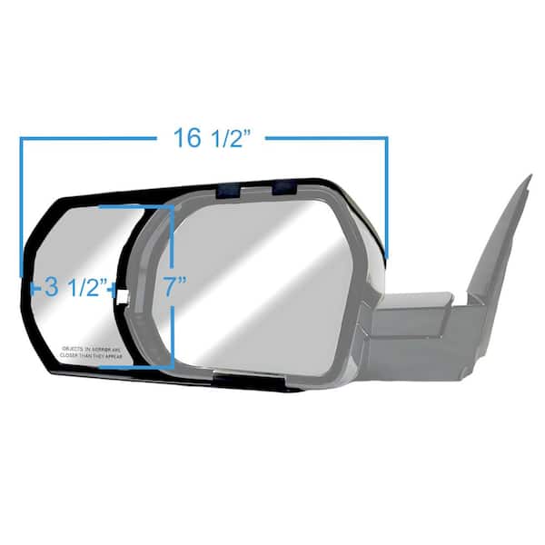 Snap & Zap Towing Mirror Extensions for 2022 and up Toyota