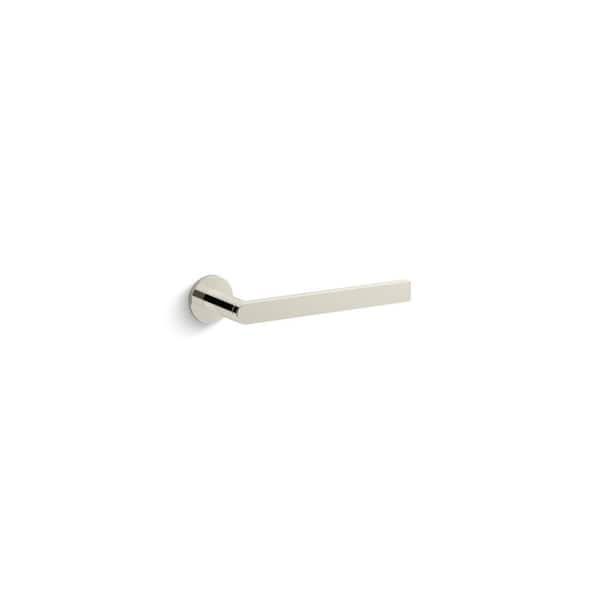KOHLER Composed 8 in. Towel Arm in Vibrant Polished Nickel