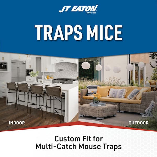 Unscented Glue Board Inserts for Repeater and Little Pete Multi-Catch Mouse Traps (72-Pack)