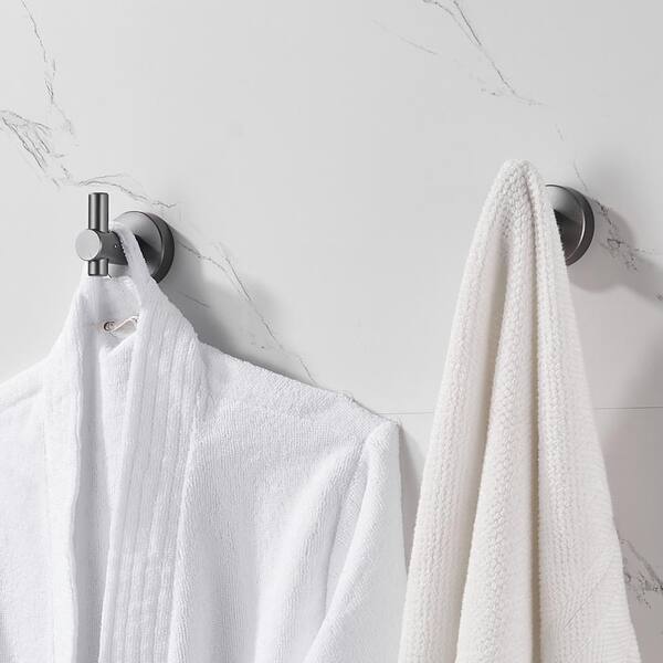 Bathroom Towel Hooks Hanging Hooks Wall Mounted Shower Towel Holder For  Bathroom Hangers and Hooks Robe Hook Hand Towel Holder Paper Towel Bathrobe