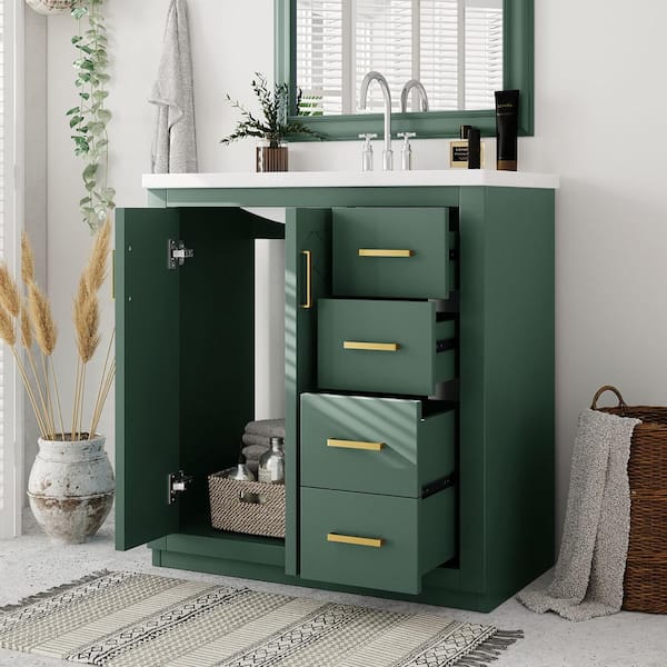 Nestfair 30 in. W x 18 in. D x 34 in. H Freestanding Bath Vanity