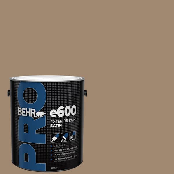 1 gal. #700D-5 Toffee Crunch Satin Enamel Exterior Paint