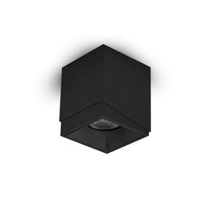 Node 3.25 in. 1-Light Surface LED Downlight Dimmable 100-277V Beam Angle 33 Degree Black 3000K Flush Mount