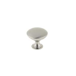 Monceau Collection 1-3/16 in. (30 mm) Brushed Nickel Traditional Cabinet Knob