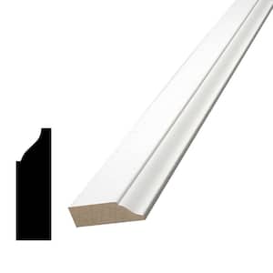 7/16 in. x 1-1/4 in. x 84 in. Pine Primed Finger-Jointed Stop Moulding