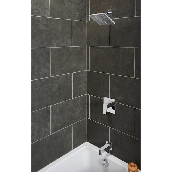 Tallinn Single-Handle 1-Spray Bathtub and Shower Faucet in StarLight Chrome (Valve Included) Tallinn Single-Handle 1-Spray Bathtub and Shower Faucet in StarLight Chrome (Valve Included)