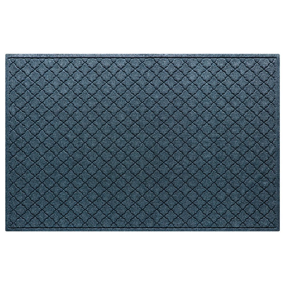 WaterHog Cordova 45 in. x 70 in. PET Polyester Indoor Outdoor Door Mat Navy price history on PriceWatchPro