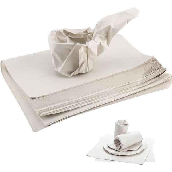 3.7 lb. 24 x 24 in. Newsprint Packing Paper Sheets for Moving Supplies Wrapping and Shipping Fragile Items 110-Sheets