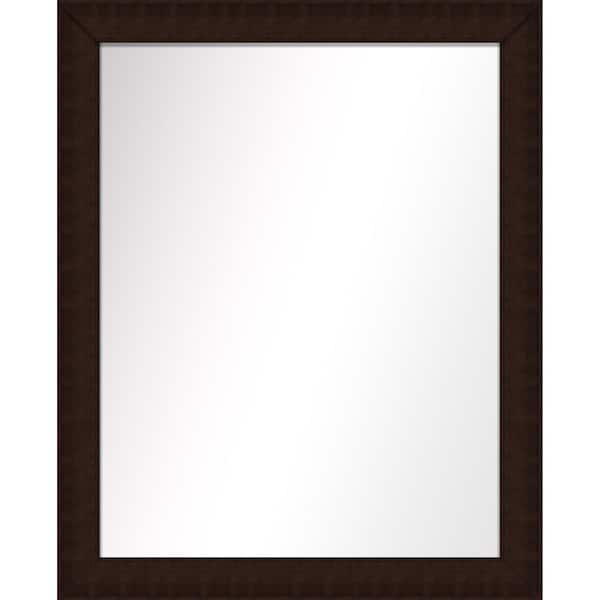 PTM Images Medium Rectangle Brown Art Deco Mirror (31.5 in. H x 25.5 in. W)