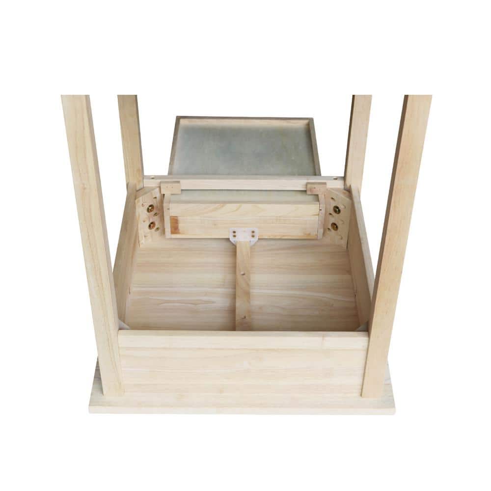 Unfinished Storage End Table - thumbnail 10