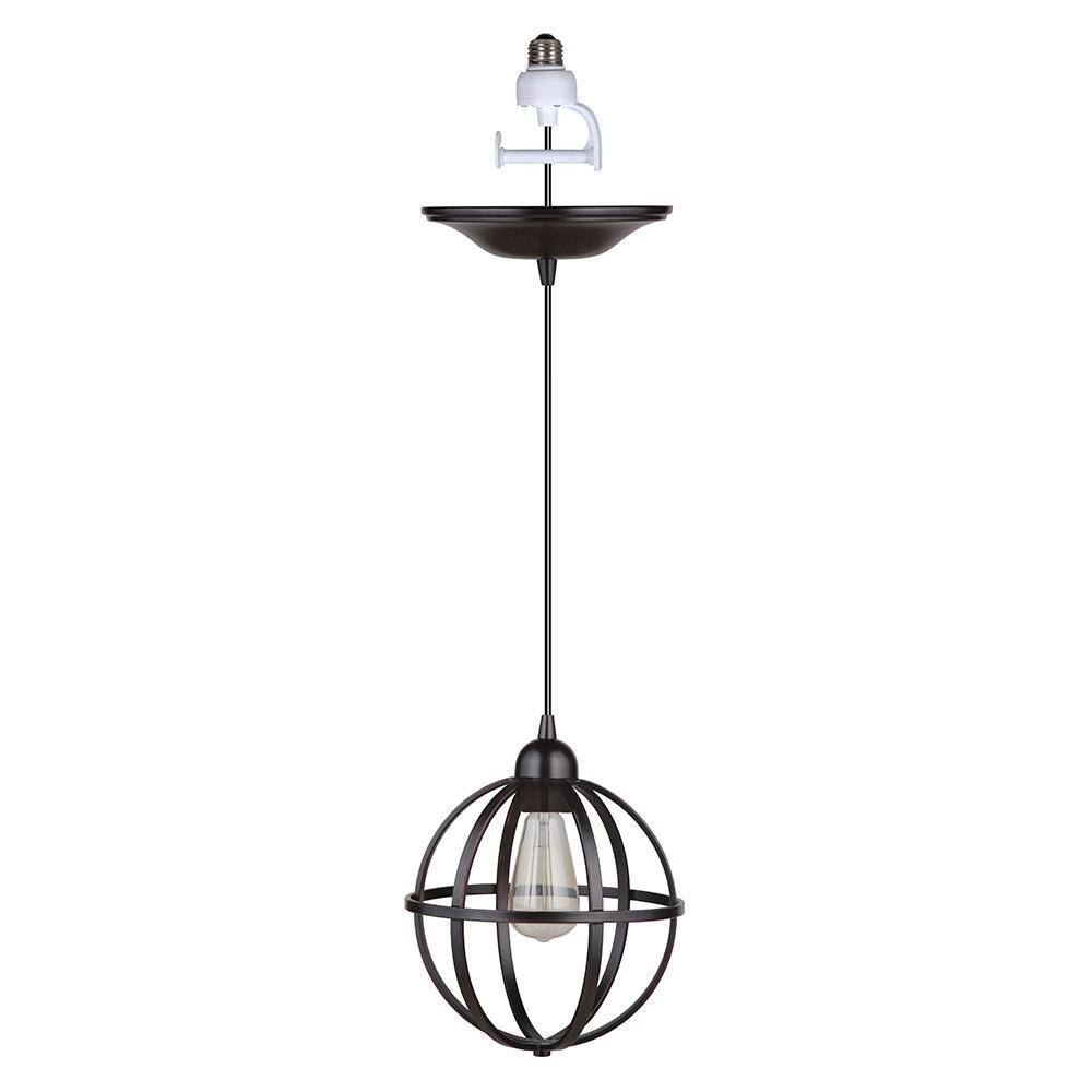 Worth Home Products Instant Pendant 1Light Recessed Light Conversion