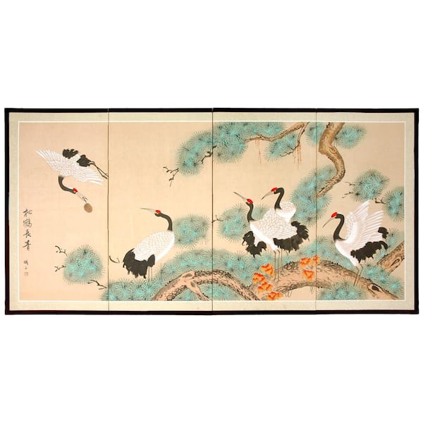 Oriental Furniture 36 in. x 72 in. "Homeward Bound" Wall Art