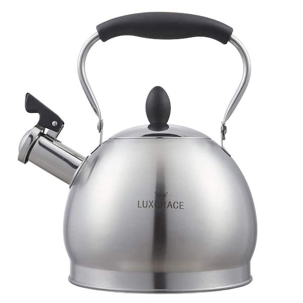 Kettle Boiling Water Kettle Boils Gas Stove Kettle Whistles Gas