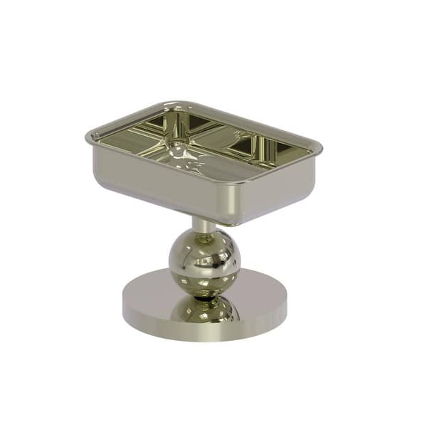 Vanity Top Soap Dish in Polished Nickel