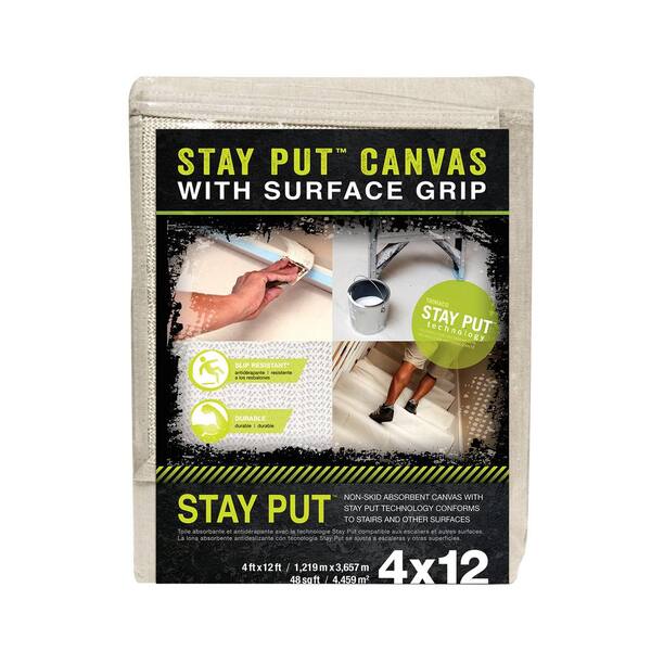 Stay Put 4 ft. x 12 ft. Surface Protector