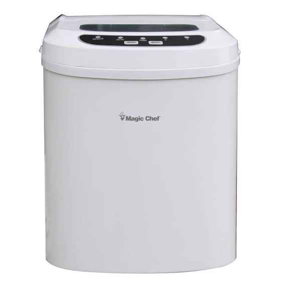 Magic Chef 27 lbs Portable Ice Maker Stainless MCIM22ST
