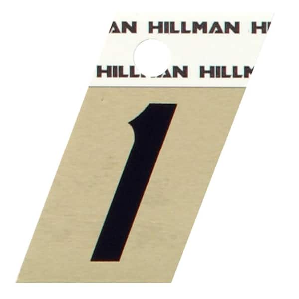 Hillman 1-1/2 in. Aluminum Angle-Cut Number 1