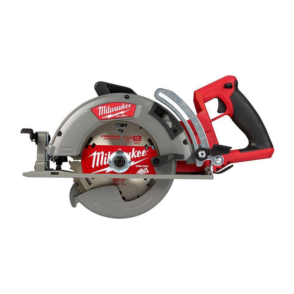Milwaukee M18 FUEL 18V Lithium-Ion Cordless 7-1/4 in. Rear Handle Circular  Saw (Tool-Only) 2830-20 The Home Depot