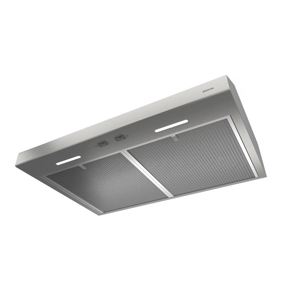 Broan NuTone 24" Stainless Steel Convertible Under Cabinet Range Hood