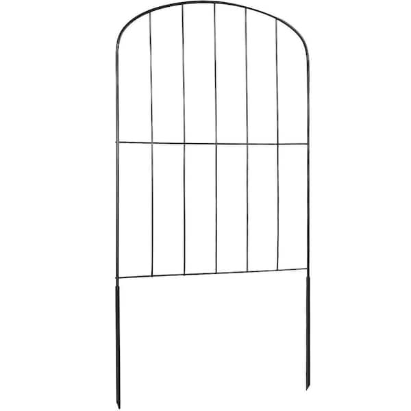 24 in. x 30 ft. Premium Carbon Steel Garden Fence with 28-Pack No Dig, Animal Barrier and Child/Pet Safety Fencing
