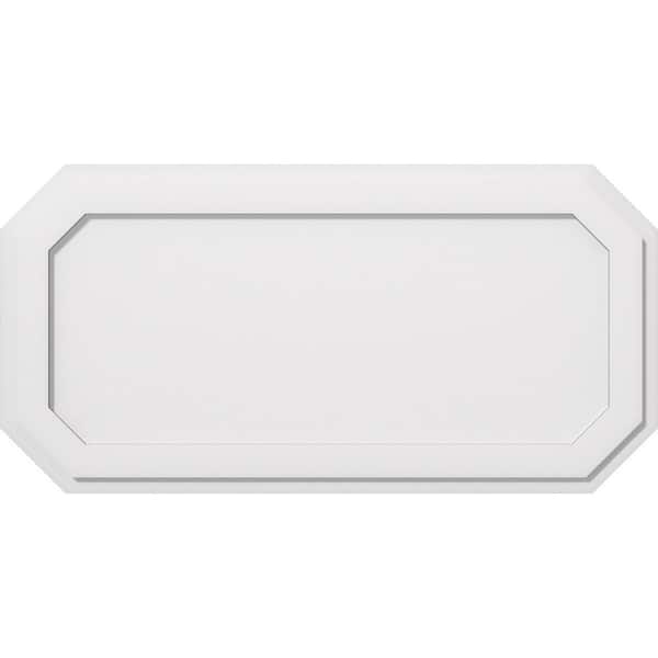 Ekena Millwork 1 in. P X 38 in. W X 19 in. H Emerald Architectural Grade PVC Contemporary Ceiling Medallion