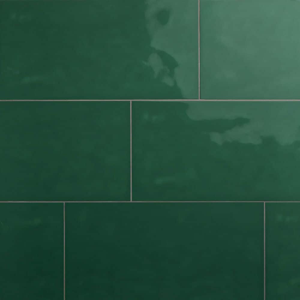 Luminique Juniper 12 in. x 24 in. Glossy Ceramic Hand Crafted Look Wall Tile (15.56 sq. ft./case) price history on PriceWatchPro