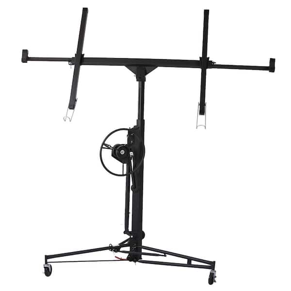 Miscool Anky 11 ft. Drywall Panel Hoist Jack Lifter in Black