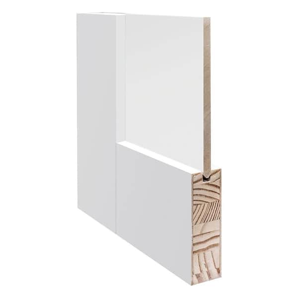Alexandria Moulding 30 in. x 80 in. x 1-3/8 in. 3-Panel Craftsman