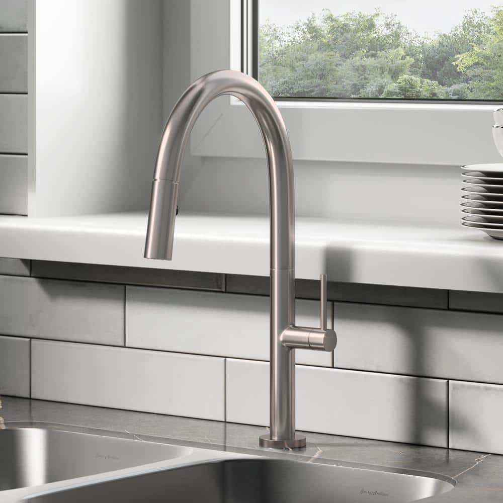 Chalet Chrome Single Handle Pull-Down Kitchen Faucet
