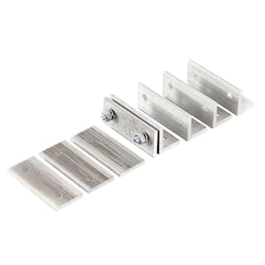 Aluminum Hurricane Brackets for 6 in. and 8 in. Endura-Aluminum Wellington Empire and 8 in. Acadian Columns (Set of 20)