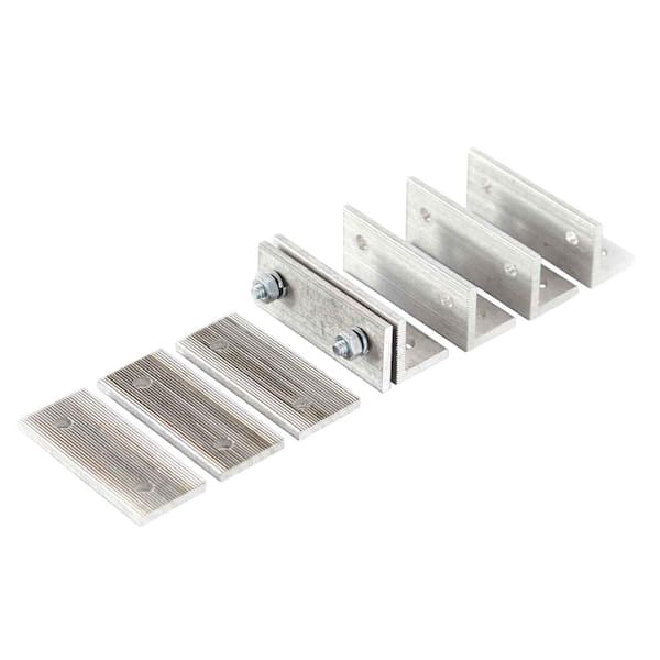 AFCO Aluminum Hurricane Brackets for 6 in. and 8 in. Endura-Aluminum Wellington Empire and 8 in. Acadian Columns (Set of 20)