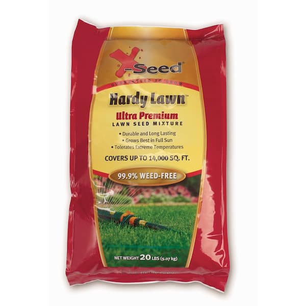 X-Seed 20 lbs. Ultra-Premium Hardy Lawn Seed Mixture