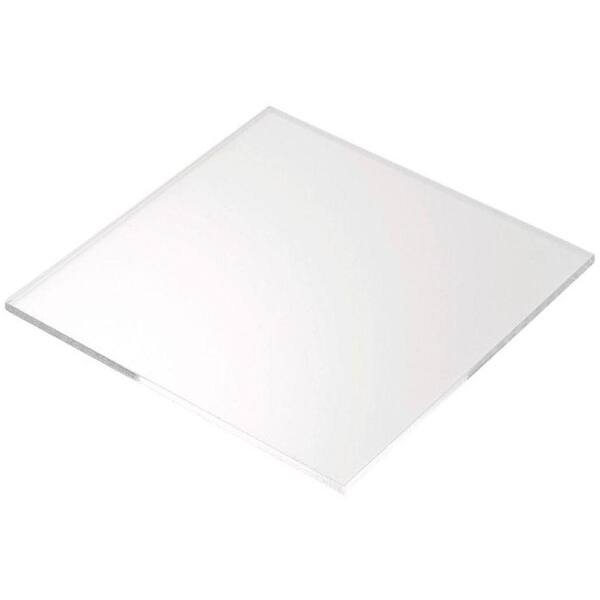 - Clear Acrylic Rectangular Bar 72 x 1/4 x 1 Extruded Pack of 2 