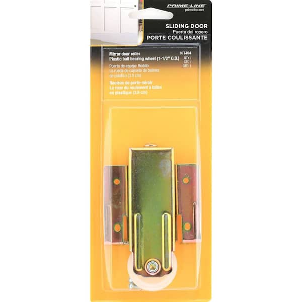 c*部様 （0406）SR-7 Petite Roller Prime-Line Mirror Closet Door Roller, 1-1/2 in. Convex N 7404