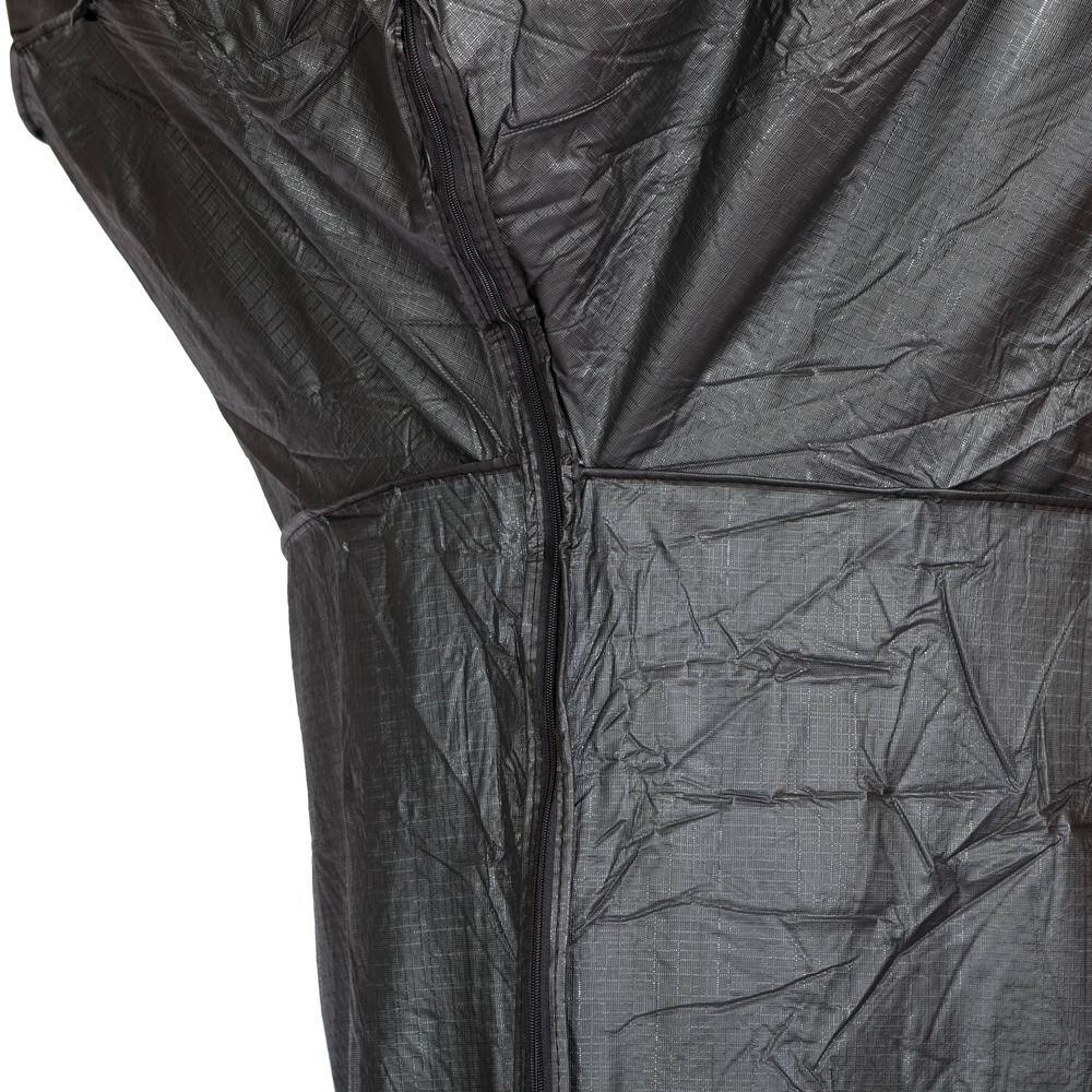 Heavy Duty Black Vinyl Full-Length Patio Heater Cover