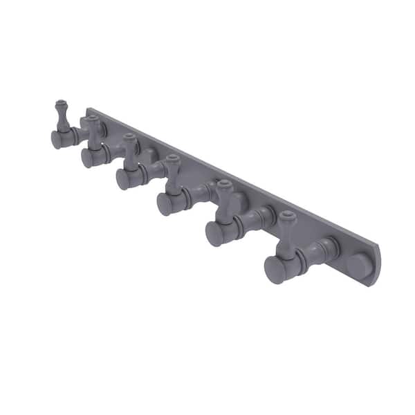 Allied Brass Carolina Collection J-Hook Robe/Towel Hook in Matte Gray