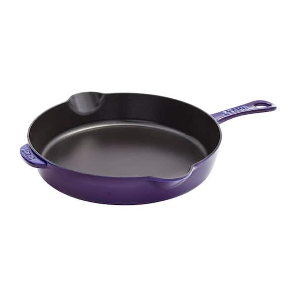 Cast Iron 11 in. Traditional Skillet - Dark Blue