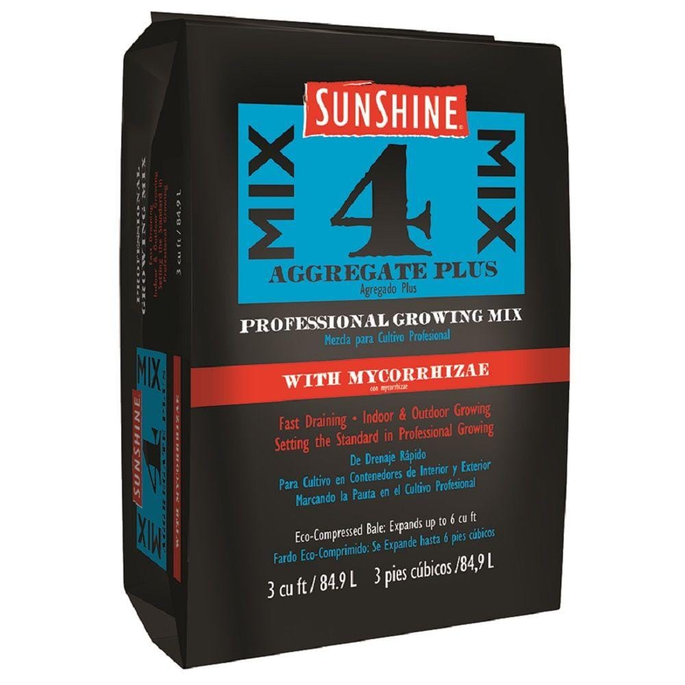 SunShine 3.0 cu. ft. Sunshine Mix #4 Professional Growing Mix with