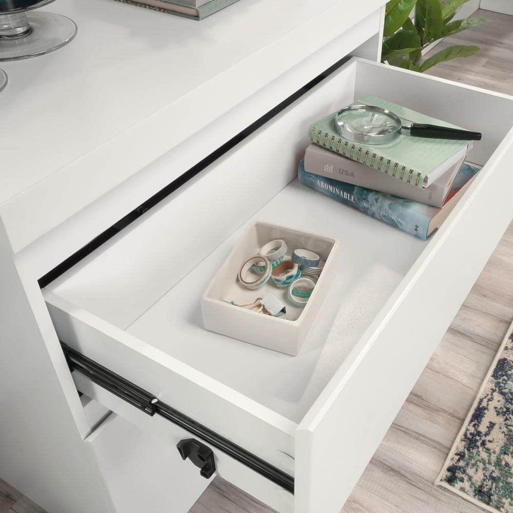 White 2-Drawer Legal Size Lateral File Cabinet