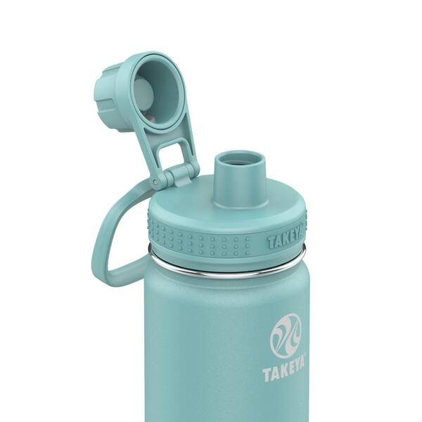 Takeya® Actives Straw Lid Stainless Steel Bottle, 18oz.