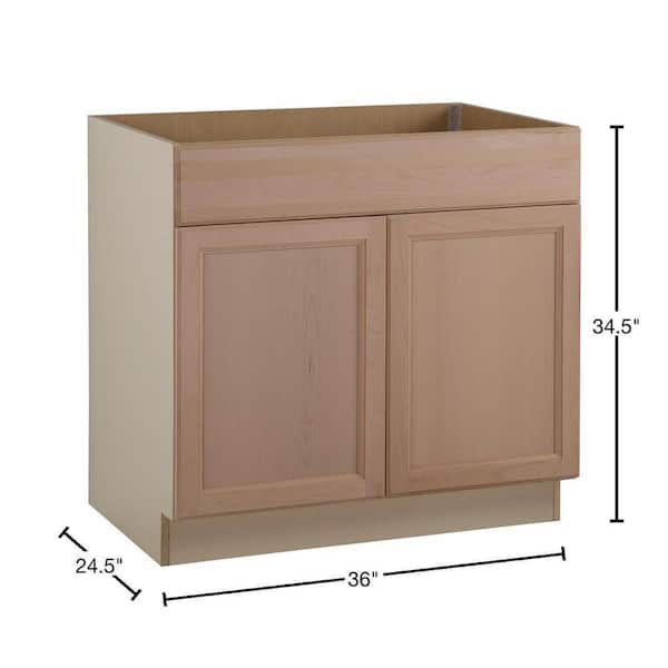 Hampton Bay 2478258 Hampton Assembled 36X34.5X24 In. Sink Base