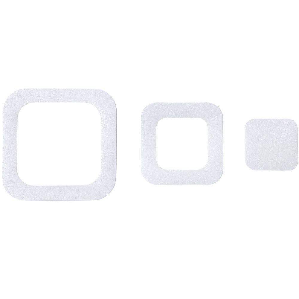 SlipX Solutions Adhesive Square Treads in Clear (21Count) 038211