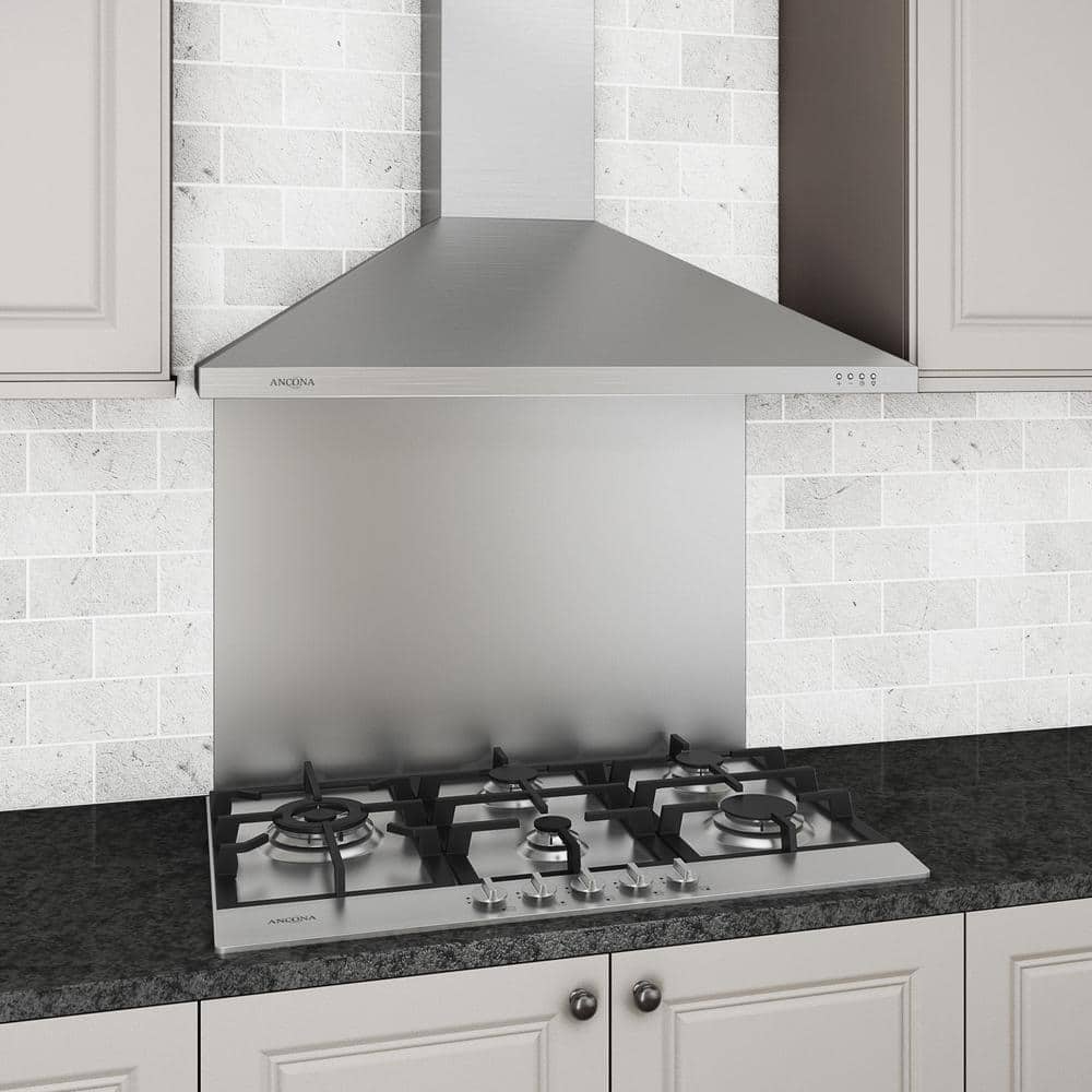 34" Stainless Steel Gas Cooktop with 5 Cast Iron Burners