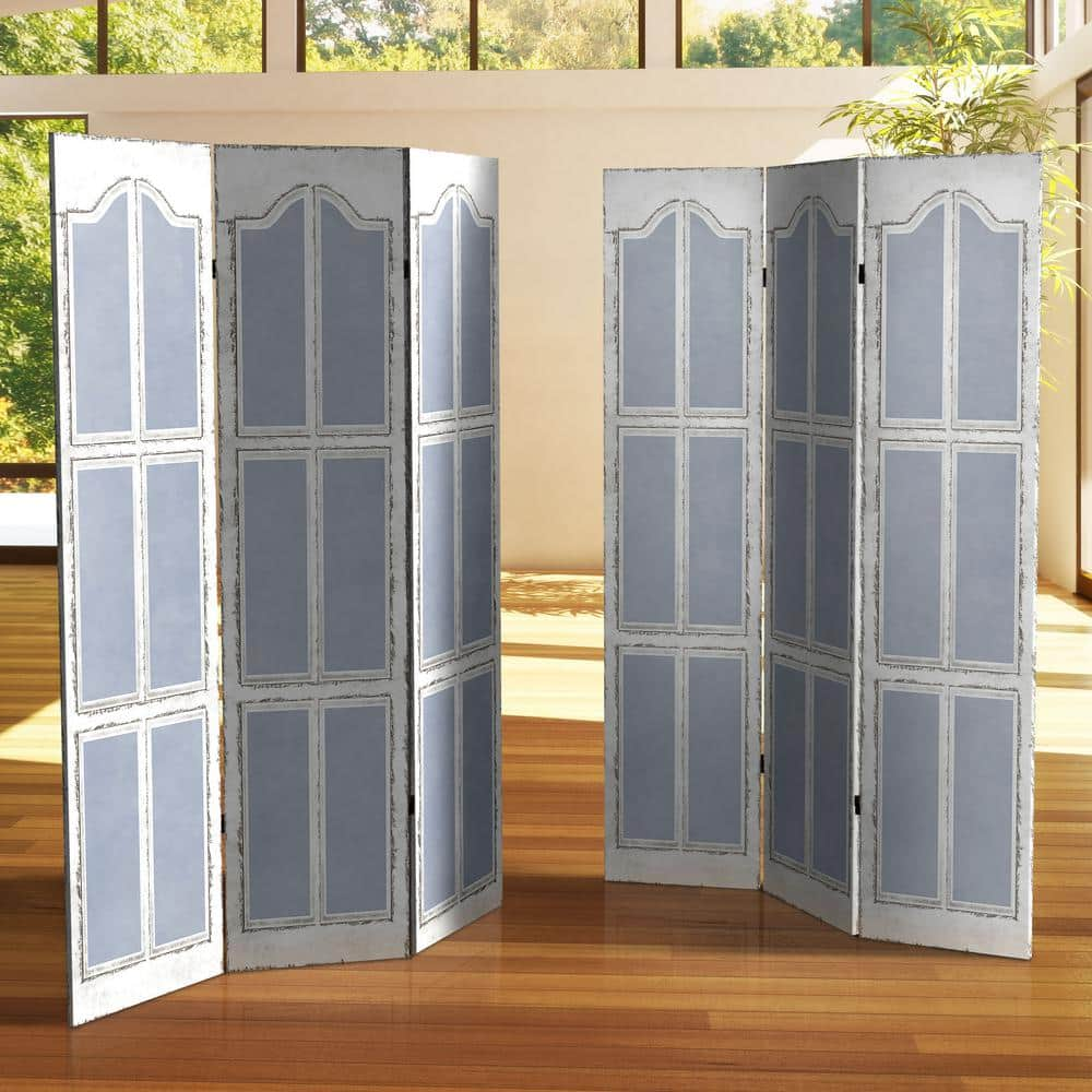 Wall Partition Room Divider Floor to Ceiling Wooden Slats -  2ft/3ft/4ft/5ft/6ft/7ft/8ft Tall Screen Partition Post Living Room Simple  Modern Entrance