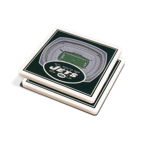 NFL New York Jets 3D StadiumViews Coasters
