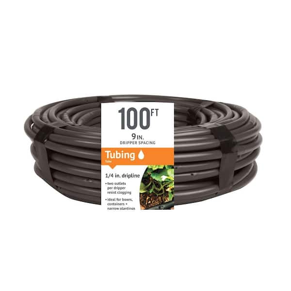 DIG 1/4 in. x 100 ft. Dripline with 9 in. Spacing and 0.5 GPH
