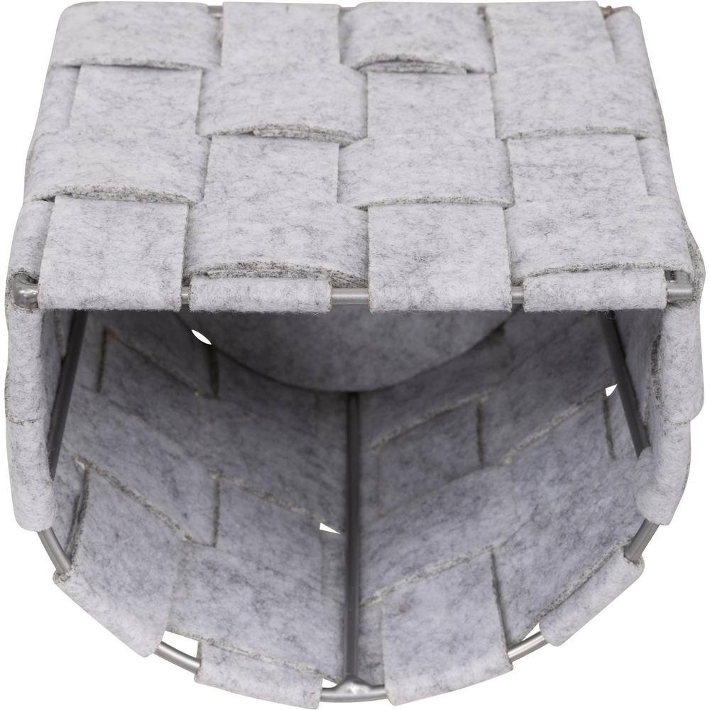 Frehi Light Gray Wall Mount Cat Tree Set with Condos and Perches