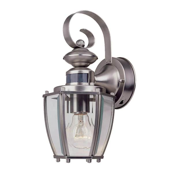 Unbranded Wall-Mount Outdoor Lantern with Motion Detector-DISCONTINUED
